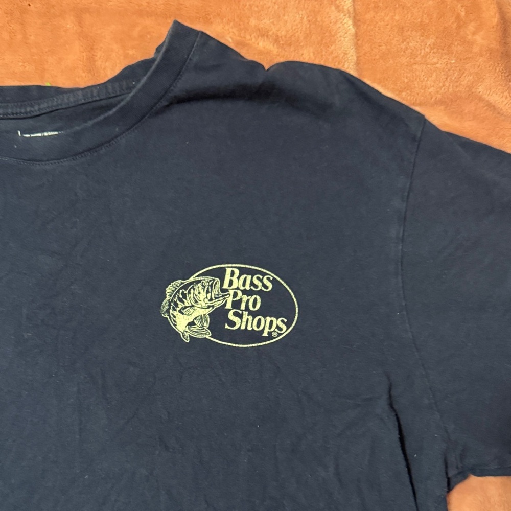 Bass Pro Shops Dark Blue Tee with Logo